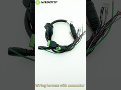 010 Cáp mở rộng điện cho camera an ninh Cctv IP Camera Wiring Harness với đầu nối RJ45F/DC